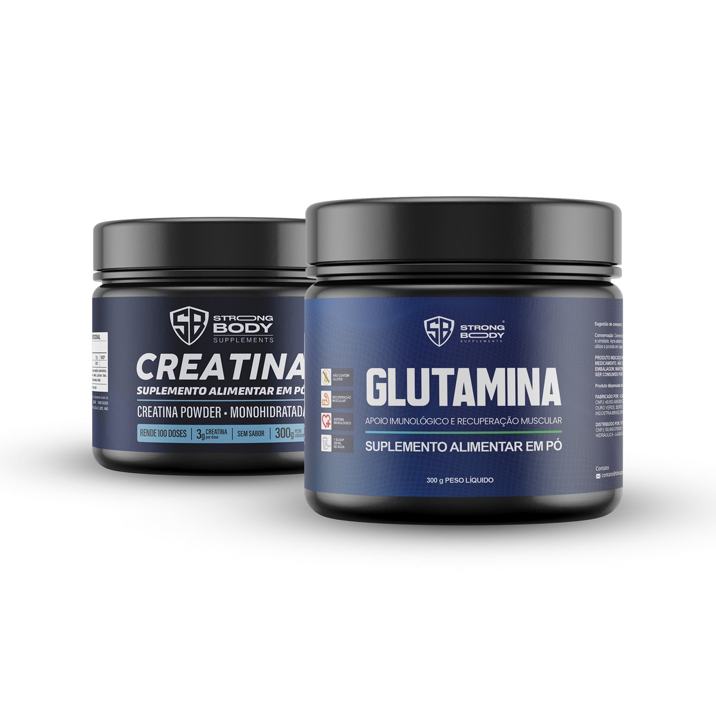 Kit Massa (Creatina + Glutamina)